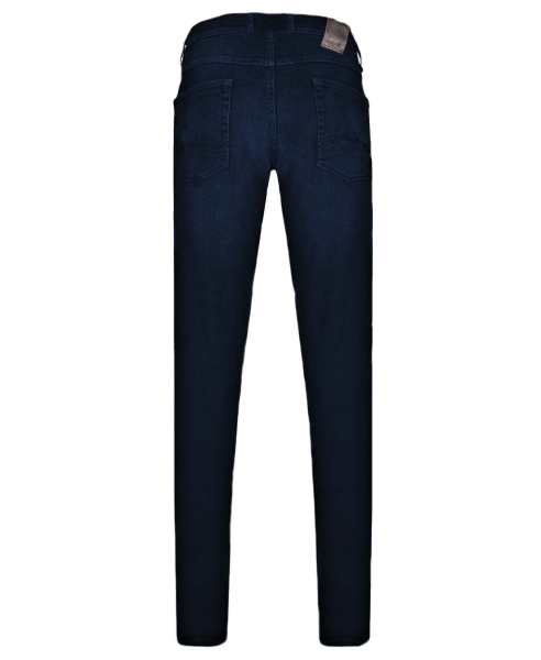 Hattric Jeans Harris Modern Fit Stretch Deep Blue Cross-Optik